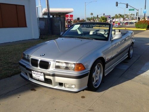 No reserve .convertible 1999 bmw m3. new top.leather. tuned &amp; smogged california