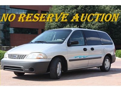 No reserve auction 3 rows of seats factory a/c extra clean