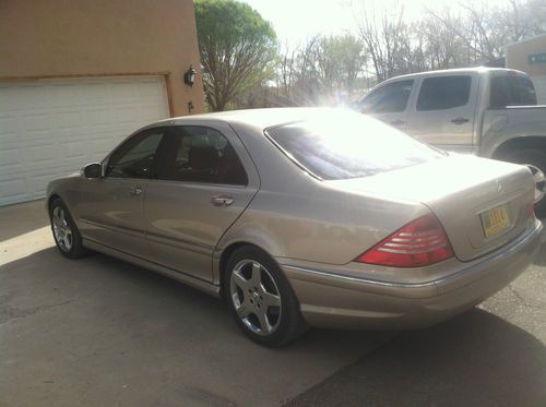 2004 mercedes benz s500 w/ amg sports package; 4 door; 5liter; 7 speed automatic