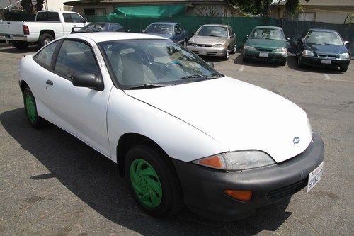 1996 chevrolet cavalier coupe manual 4 cylinder no reserve