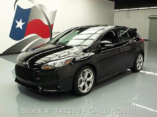 2013 ford focus st ecoboost 6-spd sync spoiler 3k miles texas direct auto
