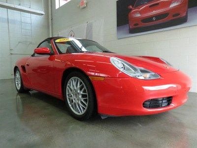 Convertible 5 speed manual leather seats red heated mirrors