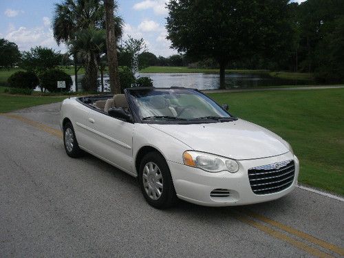 2004 sebring convertible top