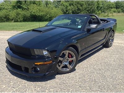 2009 ford mustang roush black jack stage 3 1 of 9 convertibles #19 low miles