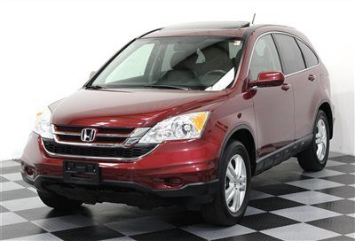 Best color 2011 honda cr-v ex-l 4wd suv leather moonroof heated seats tint clean