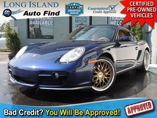06 porsche cayman s leather automatic navigation spoiler keyless 1 owner carfax