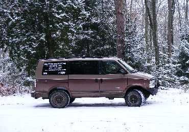 1995 chevy astro lifted