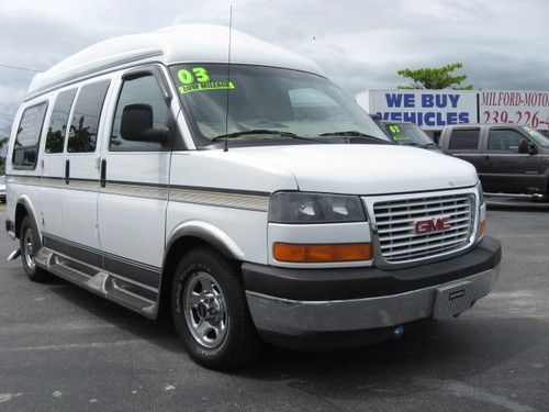 2003 gmc savana sherrod conversion van only 48k miles