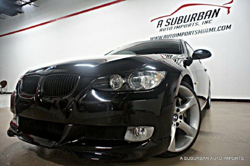2008 bmw 335i coupe sport pkg manual twin turbocharged 19" rims clean carfax m3