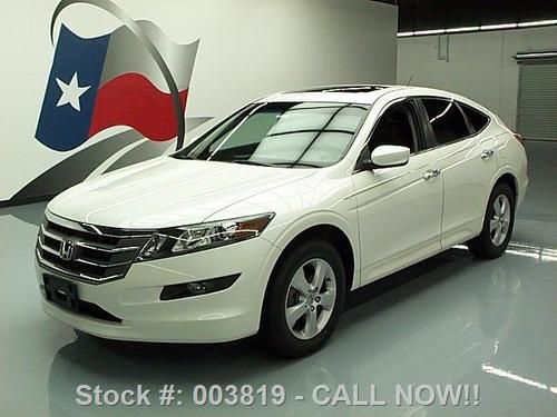 2010 honda accord crosstour ex sunroof leather only 37k texas direct auto