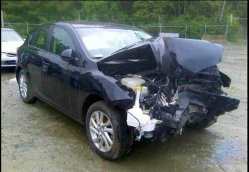 Mazda 3 2012 after accident