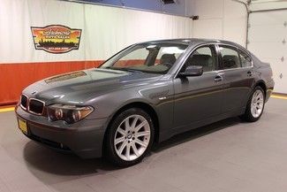745i gray heated cooled leather navigation sunroof serviced local trade in clean