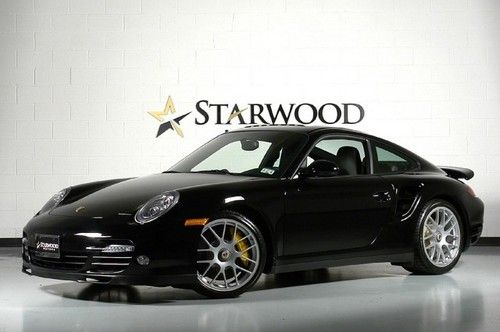 2011 porsche turbo s coupe awd pdk black only 8k miles