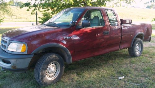 1997 ford f-150 extended cab 3-door 4 wheel drive pickup v-8 triton 4.6 l
