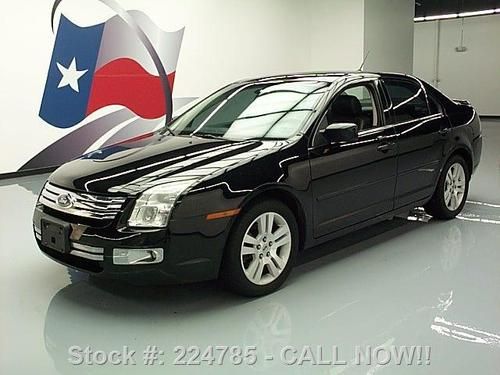 2008 ford fusion v6 sel sunroof htd leather spoiler 57k texas direct auto