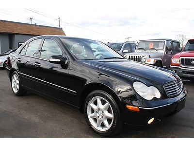 2003 mercedes-benz c240 4matic 2.6l v6 new tires leather heated seats sunroof