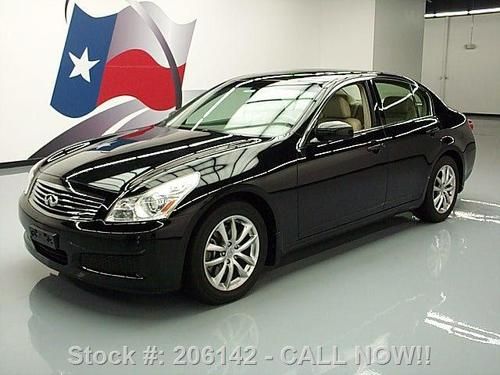 2008 infiniti g35 3.5l v6 leather sunroof only 61k mi texas direct auto
