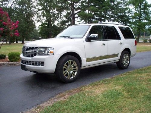 2008 lincoln navigator luxury suv one owner very clean all options like escalade