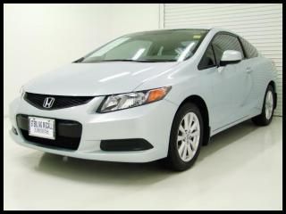 12 civic coupe exl sunroof heated leather bluetooth alloys traction we finance