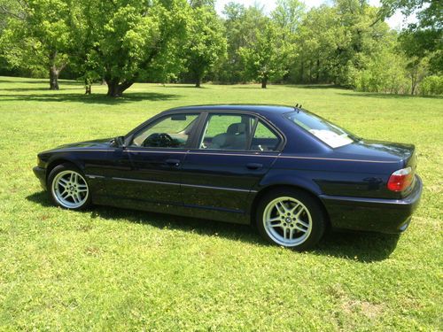 Buy Used 2001 Bmw 740i Sport Sedan 4 Door 4 4l No Reserve