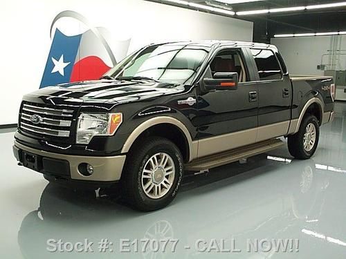 2013 ford f-150 king ranch 4x4 vent seats rear cam 1k! texas direct auto