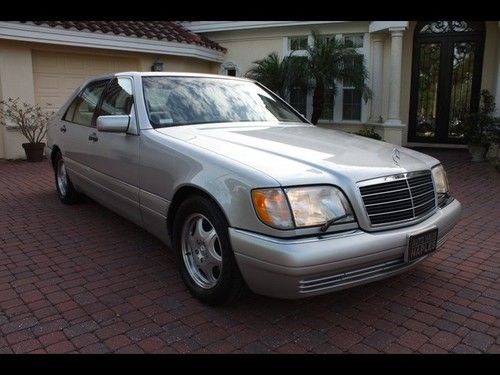 1998 mercedes-benz s420 sedan immaculate low miles leather