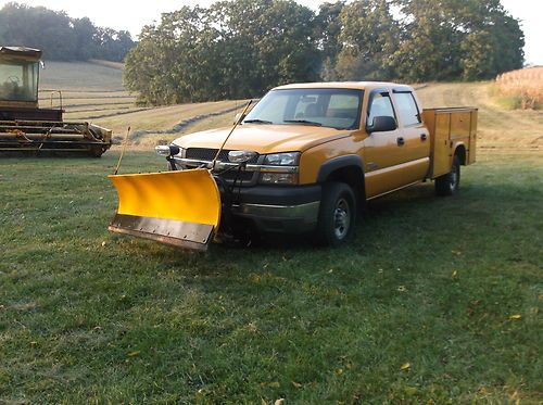 Buy used 2003 chevy k2500 4x4 crew cab duramax utility ... Buy used 2003 chevy k2500 4x4 crew cab duramax utility ...