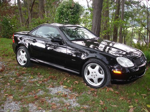 1999 mercedes benz slk230 slk-class kompressor sport pckg 2 pass coupe/roadster