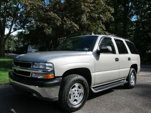 Chevrolet tahoe 2006 ls private second owner non smoker 3rd row