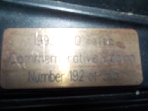 900 turbo/ 3 door/ commemorative edition #192 of 325