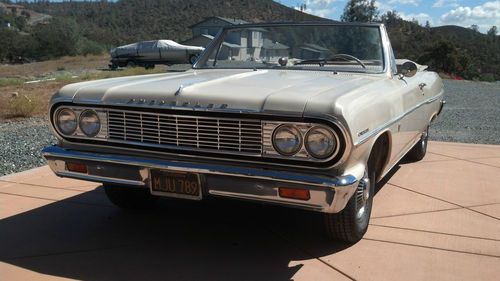 Chevrolet chevelle original california convertible