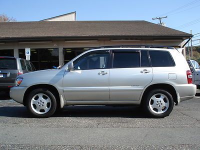 No reserve 2007 toyota highlander limited v6 4x4 4wd 3.3l auto 7-pass one owner