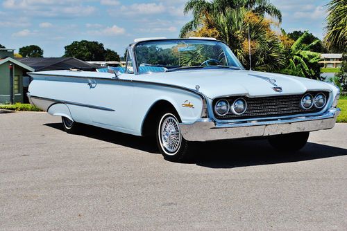 Very rare simply beautiful 1960 ford sunliner convertible being sold no reserve