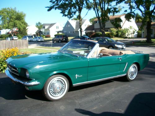 1965 ford mustang convertible