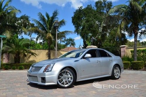 2010 cadillac cts-v supercharged**sunroof**bose**navi**6.2 liter**fla car**