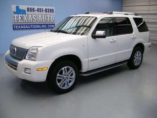 We finance!!!  2010 mercury mountaineer premier awd roof nav leather texas auto