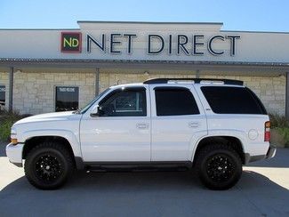 2005 tahoe 4wd z71 sunroof heated leather new xd weels net direct autos texas