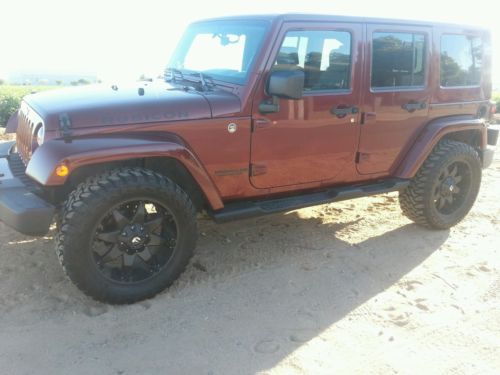 2008 jeep wrangler unlimited rubicon 4x4 20in wheels fuse off road