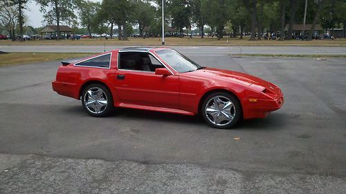 Nissan 300zx 1986 not turbo red 300 zx