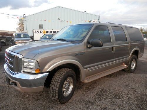 2002 ford excursion limited 4x4 7.3l powerstroke *well maintained* set to sell