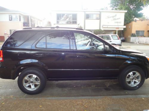 2004 kia sorento lx,black, good condition, one owner, 55,000 miles oly