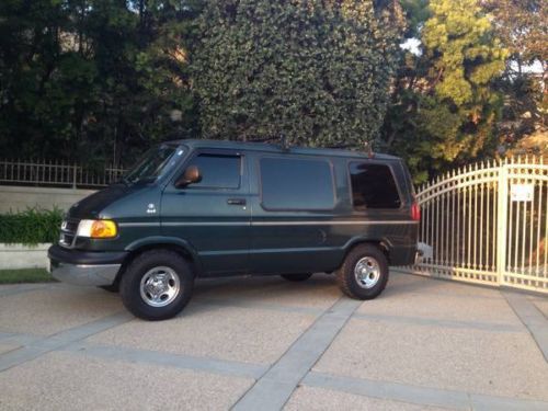 Used 2002 Dodge Ram Van Custom Conversion With 4x4 Tires Surf 2002 Dodge Ram Van Custom Conversion With 4x4 Tires Surf Rack And Camper Set Up