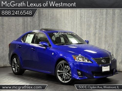 2011 is350 f-sport very well maintained lexus certified