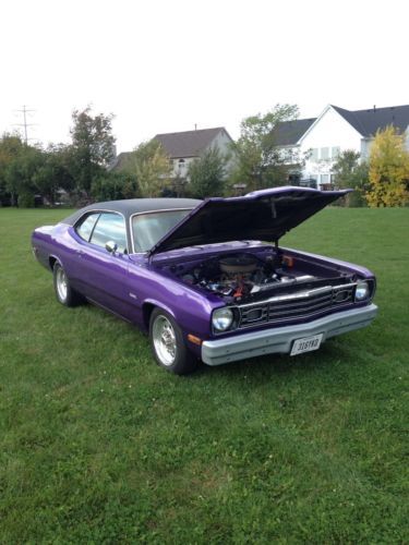 1973 plymouth duster 440 big block! plum crazy