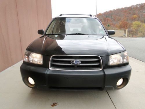 2005 subaru forester wagon 2.5 h.4l. all. wh.dr. warranty