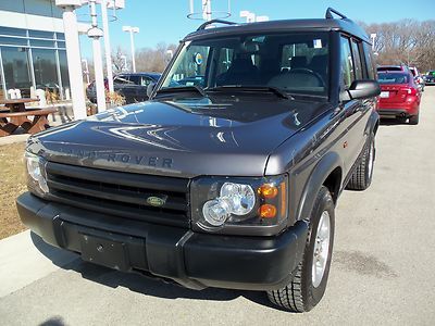 No reserve 2003 land rover discovery gray/blk v8 auto 4wd leather, cd 96 k miles