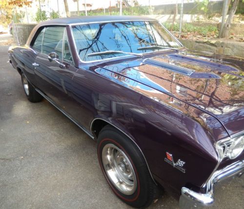 1967 chevelle 396 ss 350 hp royal plum