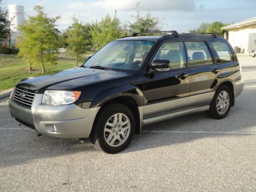 2007 subaru forester x l.l. bean edition 2.5l awd 1 owner no accident good shape