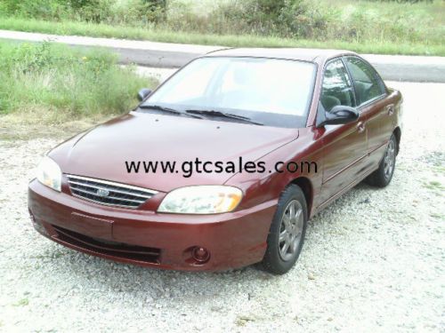 2002 kia spectra base sedan 4-door 1.8l