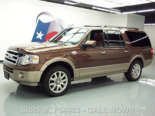2012 ford expedition el king ranch sunroof nav 20&#039;s 18k texas direct auto